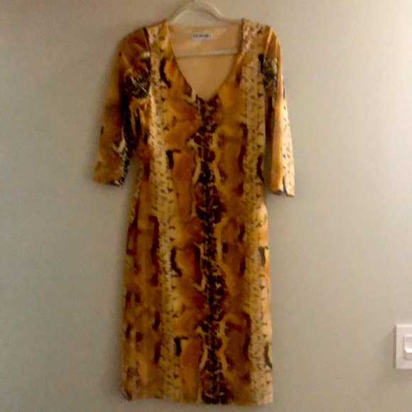Holt Renfrew dress, cheetah print - Picture 1 of 1